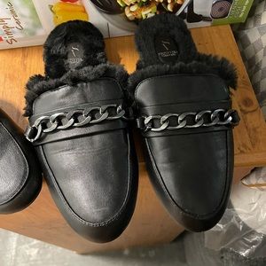Vera Wang Slide Mules